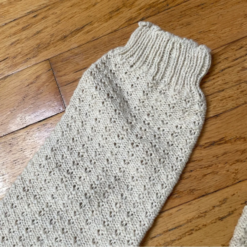 Women's Knit Handmade Long Leg Warmers NWOT